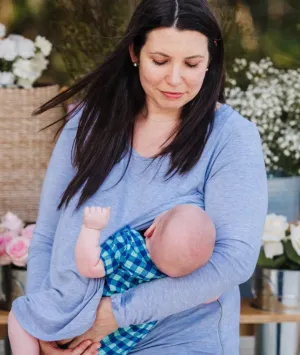 Original Suckle Breastfeeding Top in Long Sleeve