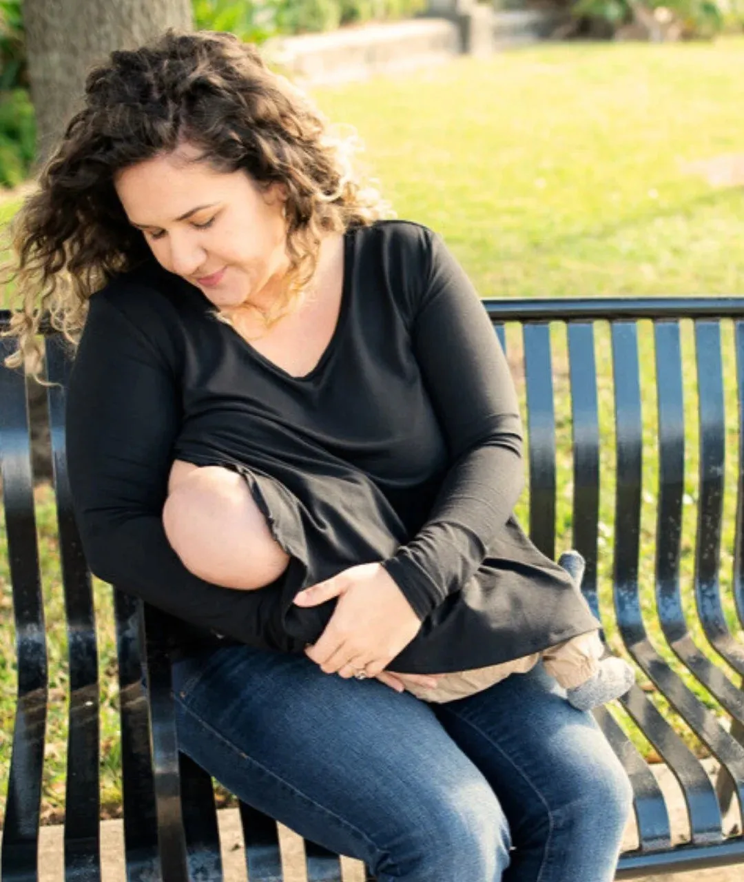 Original Suckle Breastfeeding Top in Long Sleeve