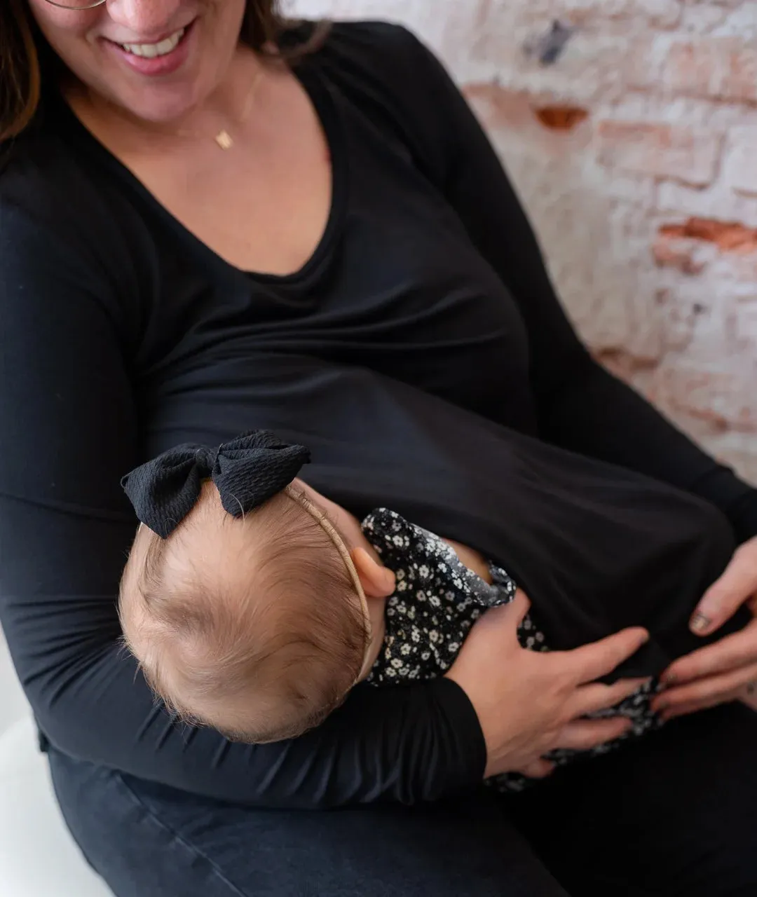 Original Suckle Breastfeeding Top in Long Sleeve