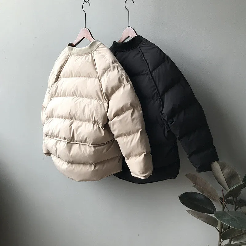 Parka Women Solid Casual Warm Jackets Winter