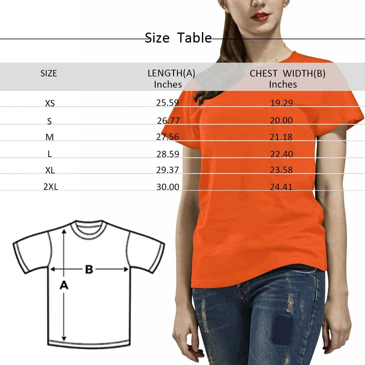 Personalized My Face on A Shirt Happy Christmas Red Women's All Over Print T-shirt