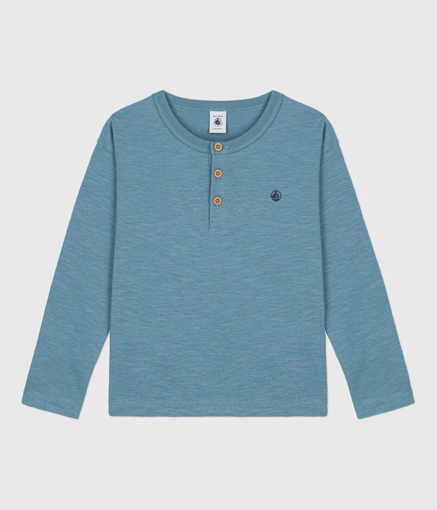 Petit Bateau boys henley shirt
