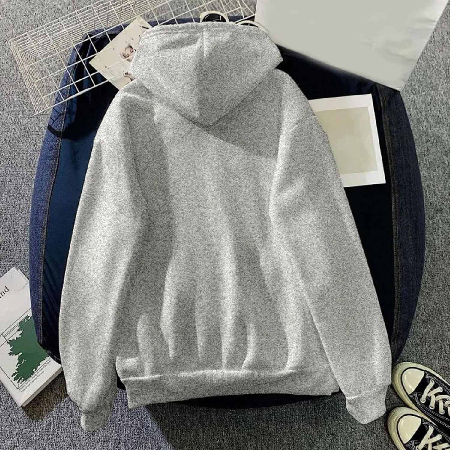 Pink Tops Hoodies for Women Heart Print Cute Preppy Sweatshirt Teen Girls Long Sleeve Pullover Hooded Tops