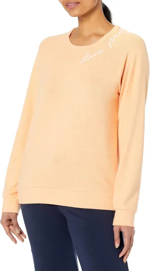 PJ Salvage Women's Loungewear Fresh & Fruity Long Sleeve Top