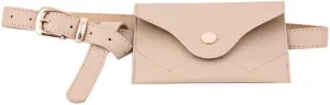 PU Leather Belt Fanny Pack Removable Belt Cellphone BagEnvelope Waist Bag Purse Waist Pouch