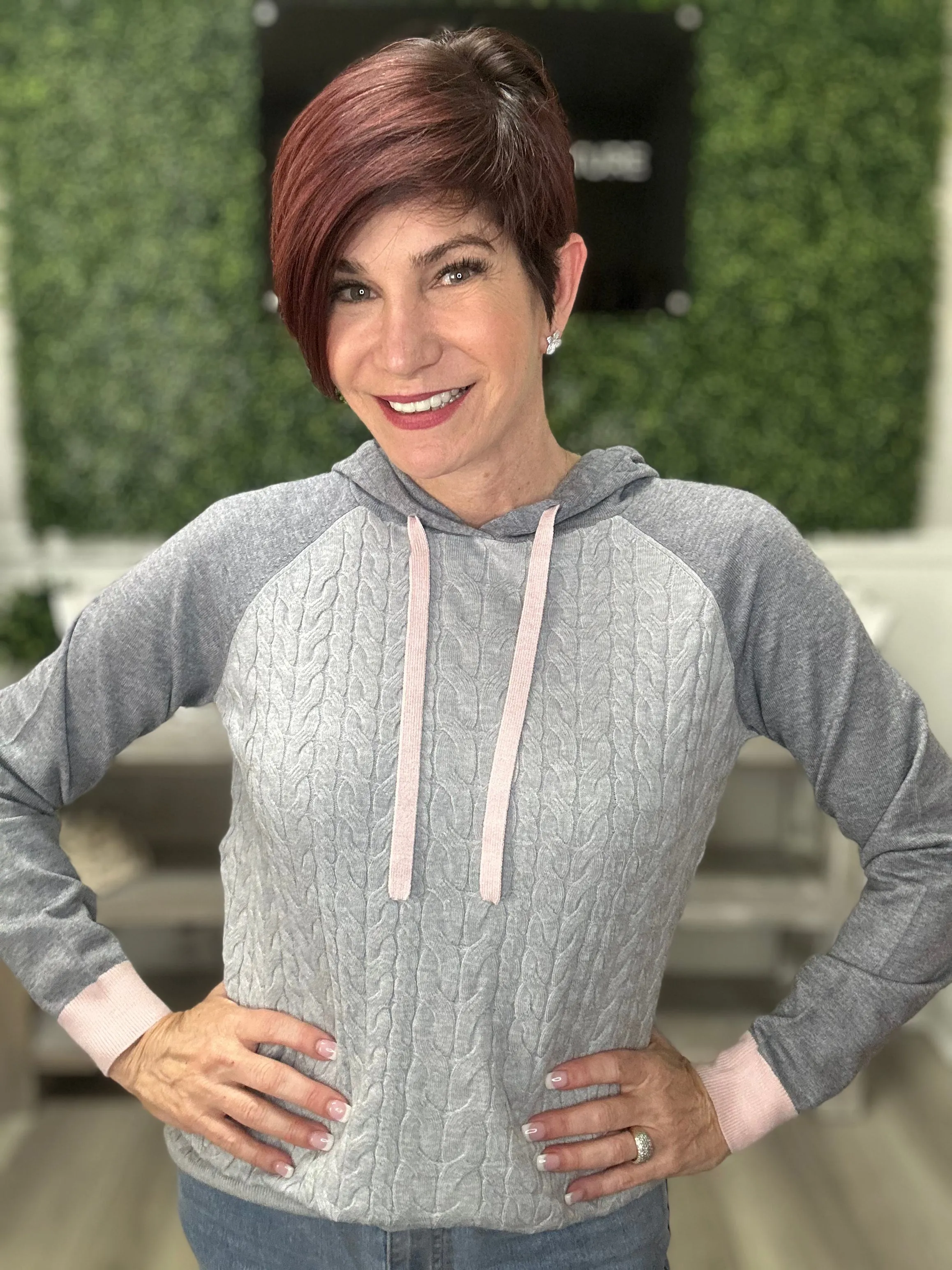 Raglan Hoodie Sweater