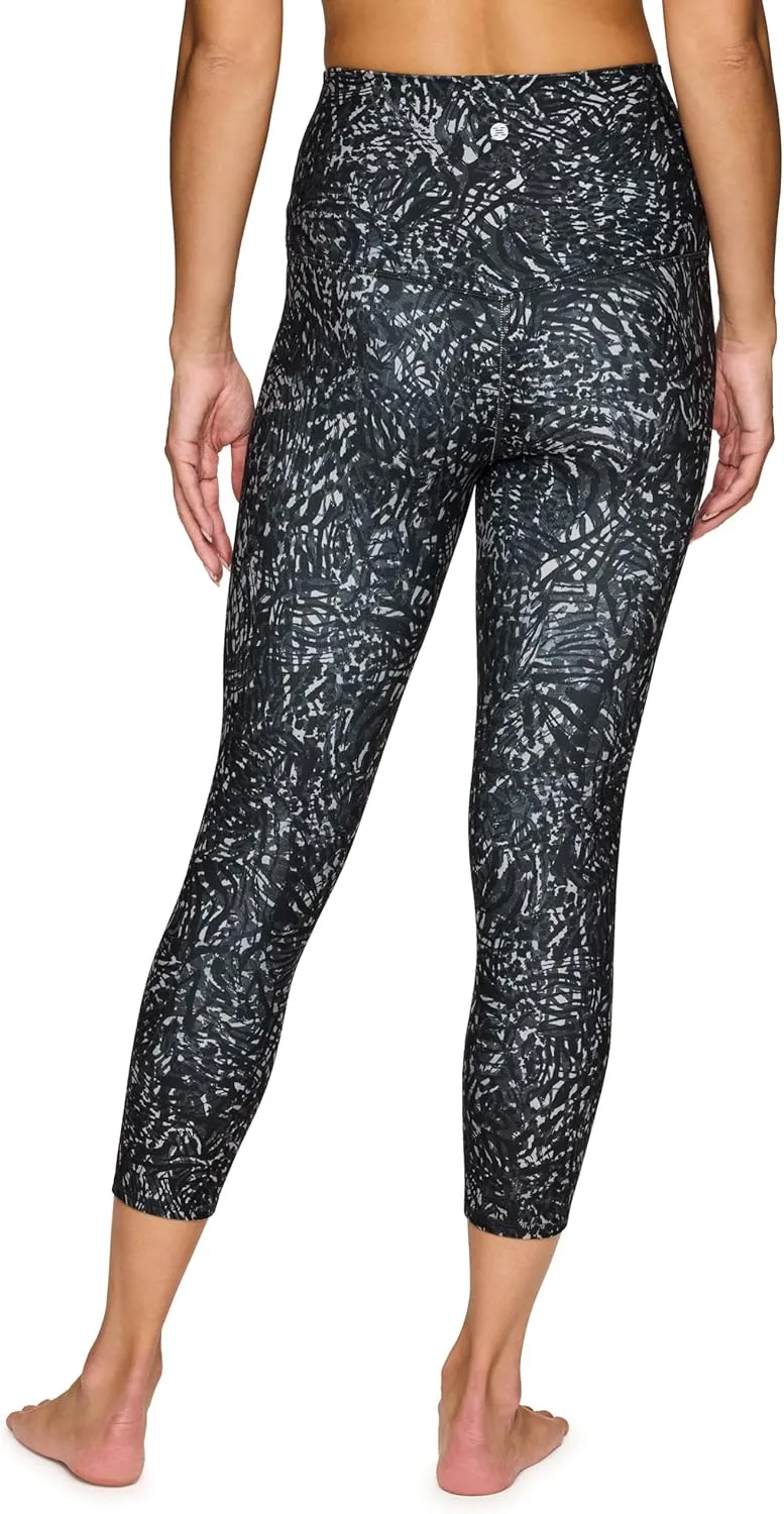 RBX Active Womens Capris Leggings Yoga Athletic Workout Cropped Leggings