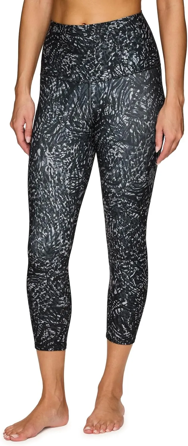 RBX Active Womens Capris Leggings Yoga Athletic Workout Cropped Leggings