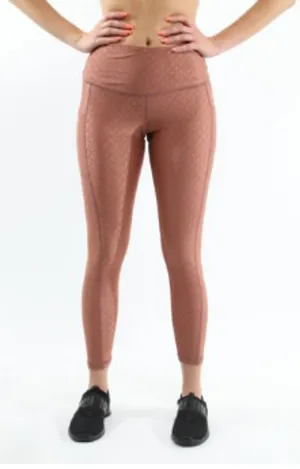 Roma Activewear Leggings - Copper [MADE IN ITALY]