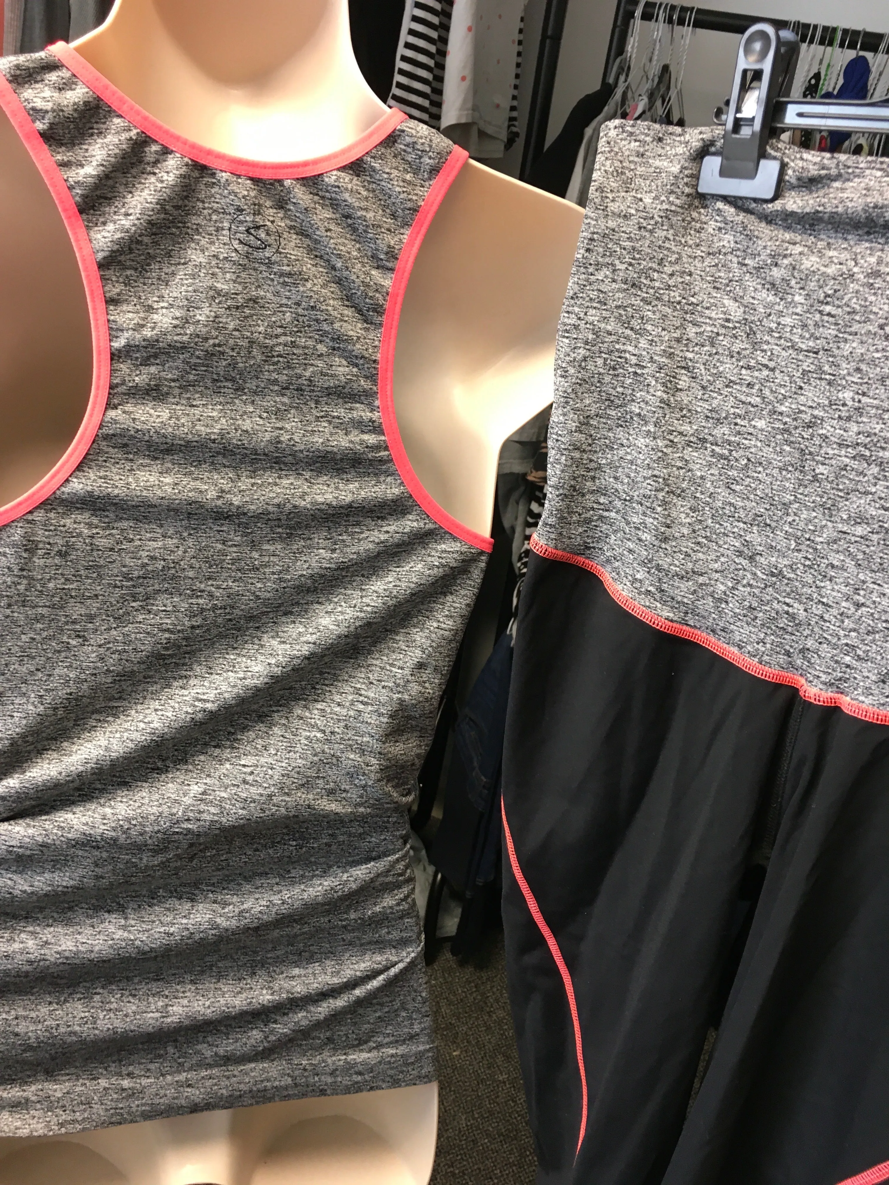 Seraphine 2 Piece Active Top & Leggings Set Yoga Sportswear - Size Maternity M UK 10-12