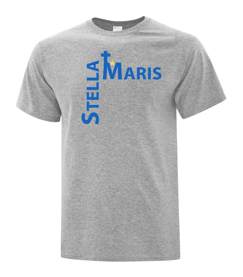 Stella Maris Youth Cotton T-Shirt with Printed Logo