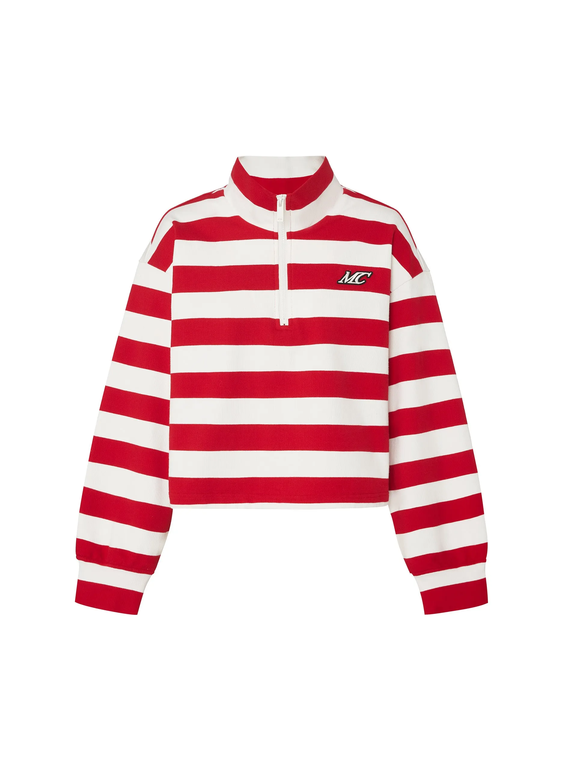Striped Logo Cotton Top