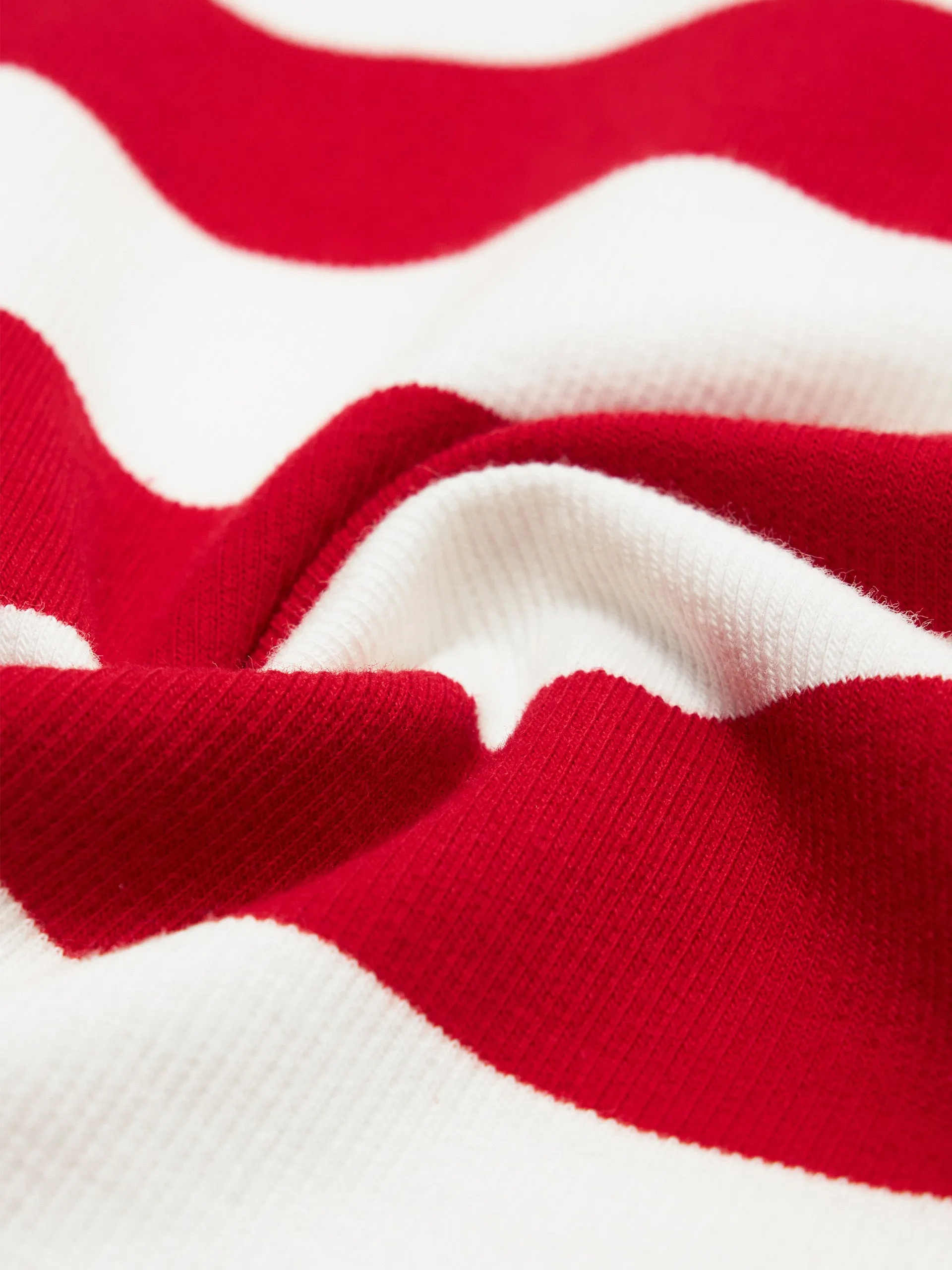 Striped Logo Cotton Top