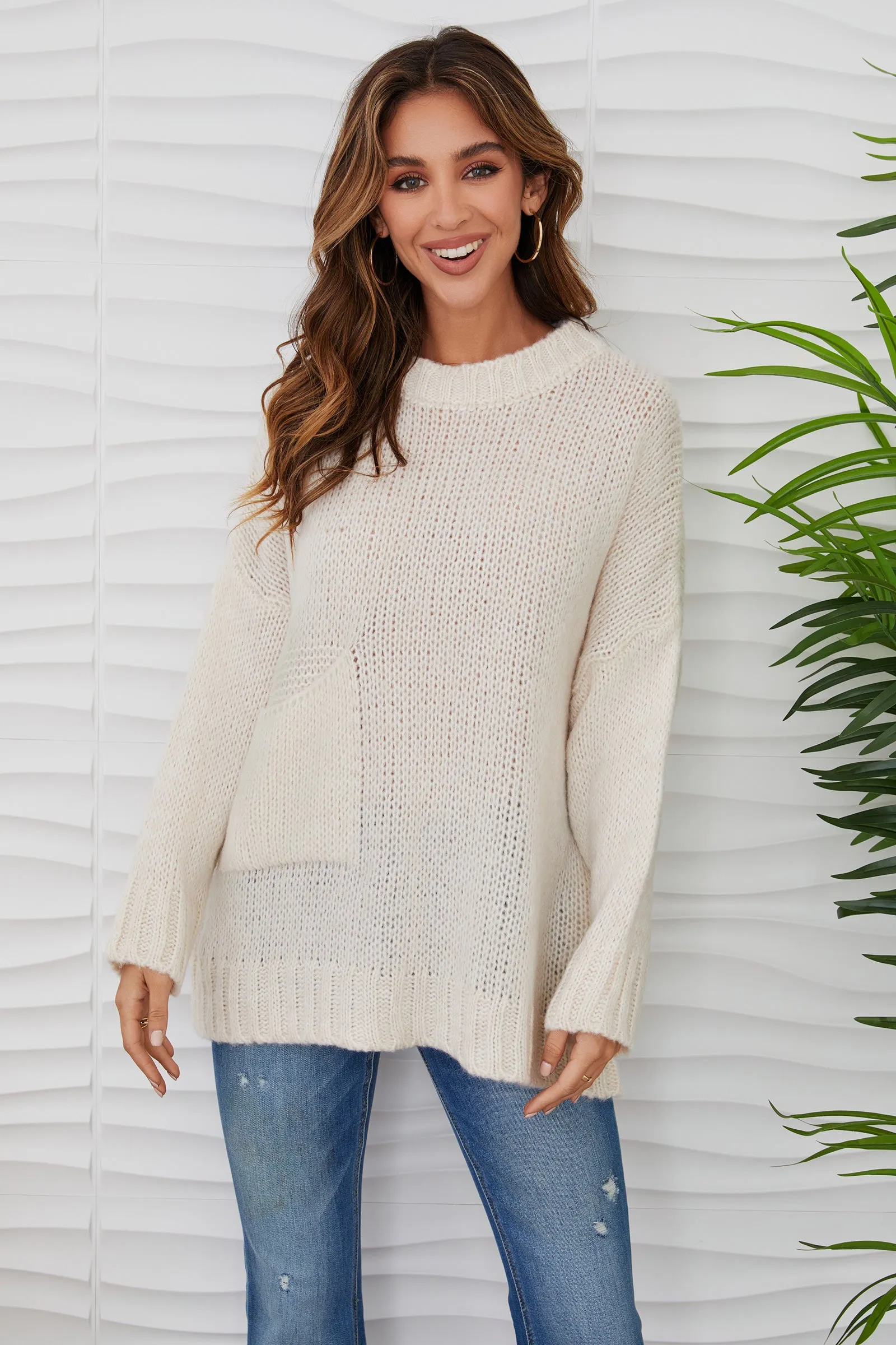 The Cozy Pocket Sweater