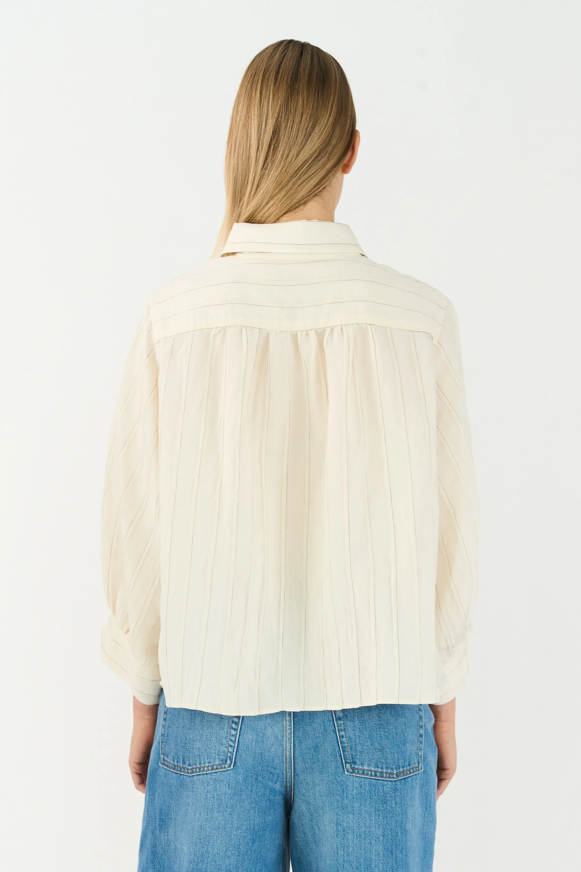 TRW-Missoula Hepburn Shirt - Ecru