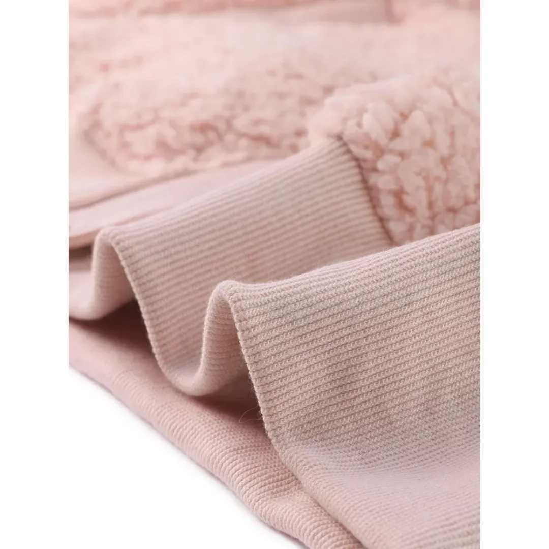 Turtleneck Button Fleece Jacket