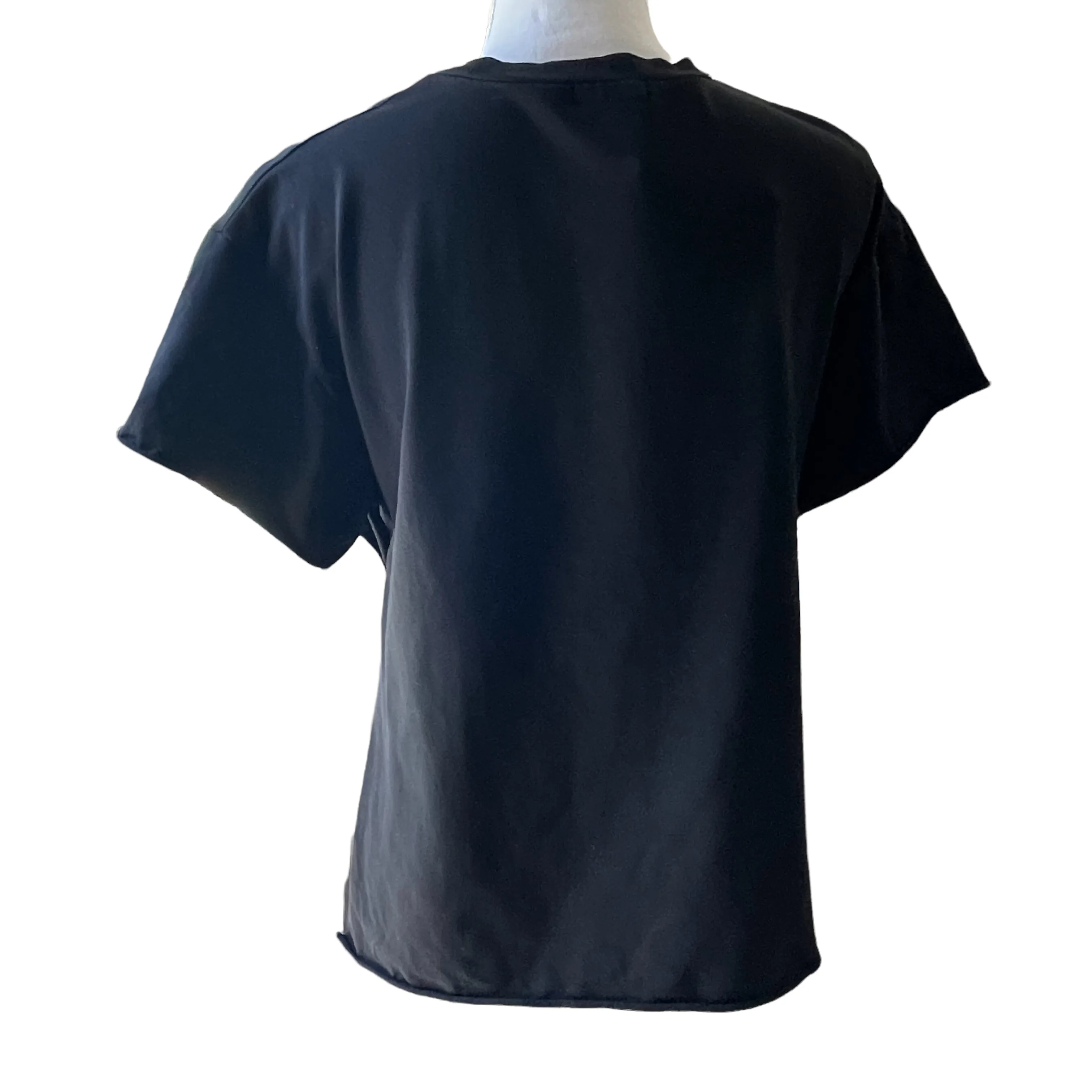 WAISTED CUT OUT TIE TEE Size M
