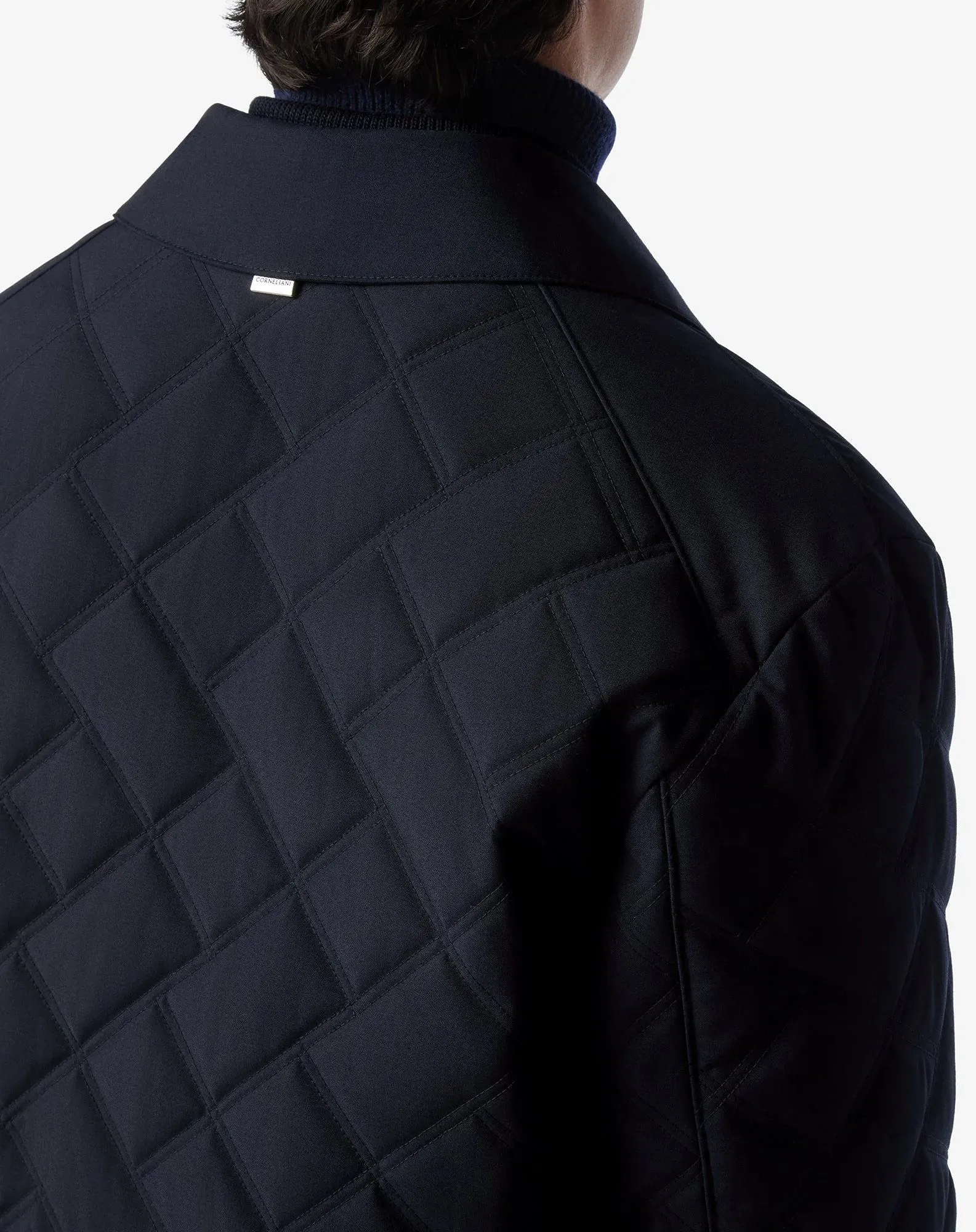 Waterproof technical poplin jacket