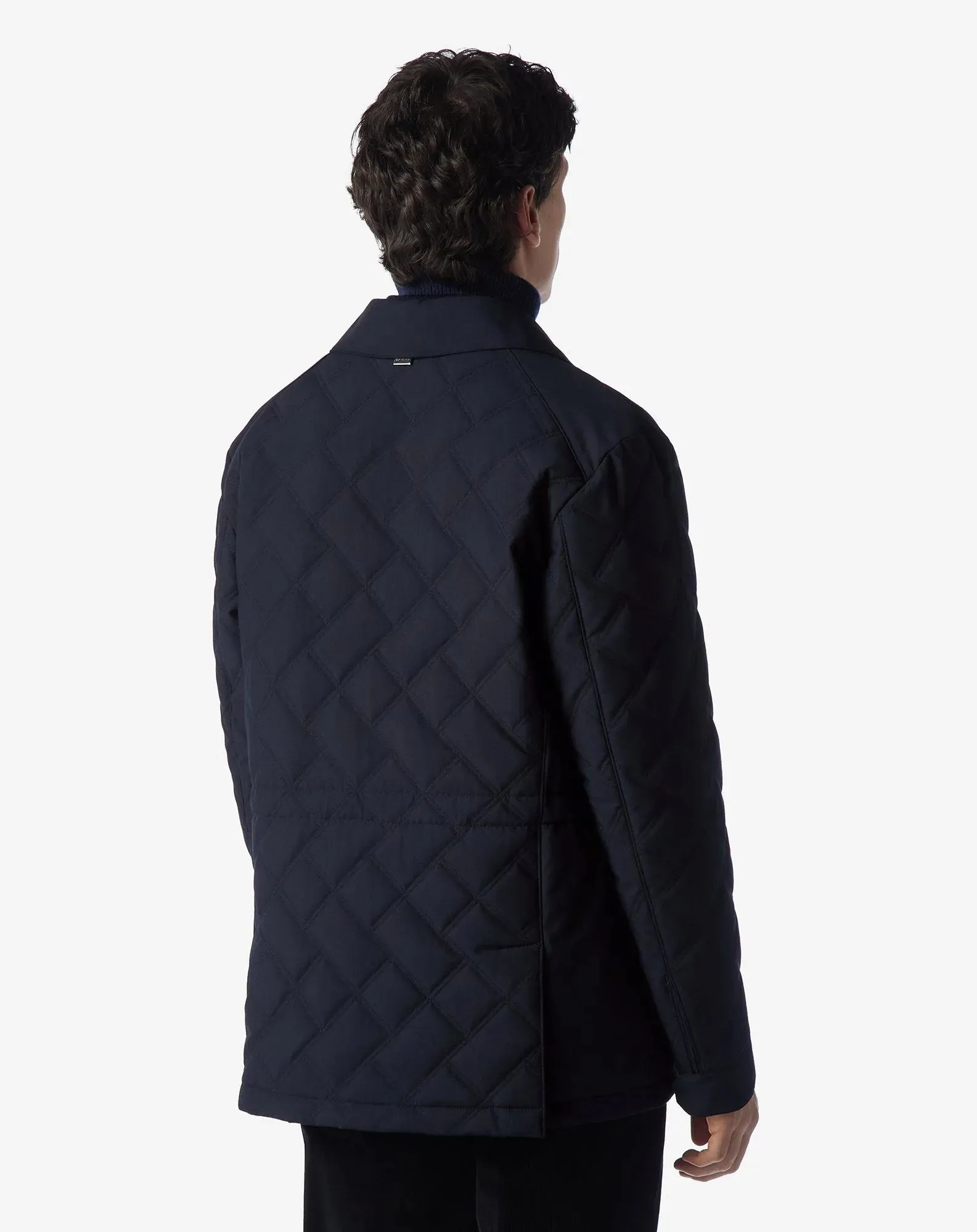 Waterproof technical poplin jacket