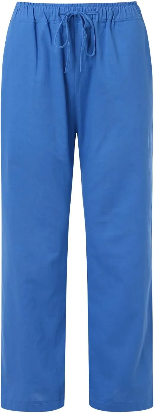 Wide Leg Pants for Women Winter Trending Yoga Thermal with Pockets Fleece Lined Flare Leggings