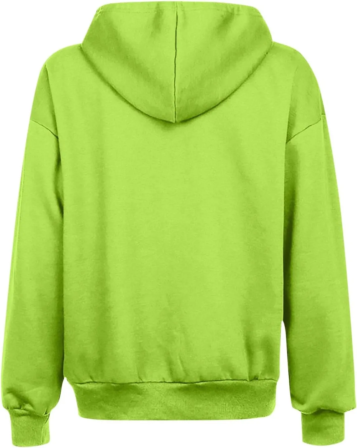 Women Hooded Full Zip Drawstring Sweatshirts Long Sleeve Oversized Casual Lightweight Jacket Winter Fashion Outfits