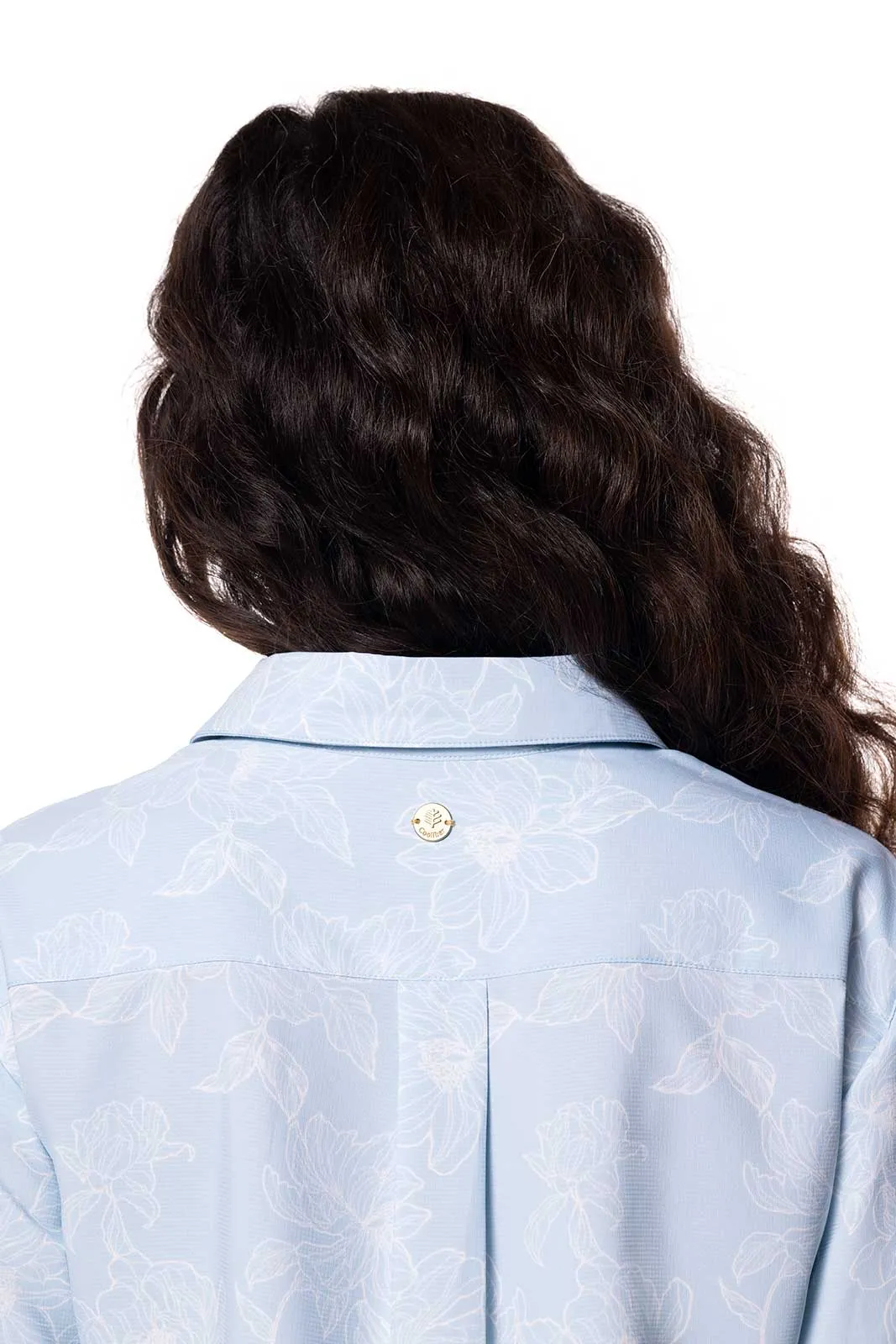 Women's Hepburn Shirt | Skyride Perfect Peony