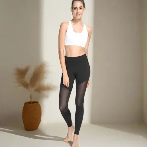 Women's Mesh Exercise Workout Training Leggings
