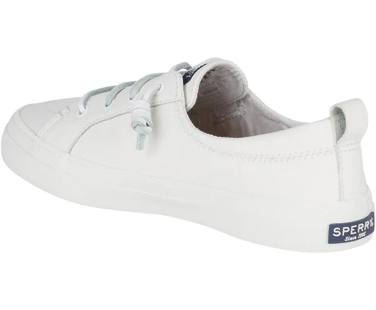 Women's Sperry Crest Vibe Leather Sneaker White