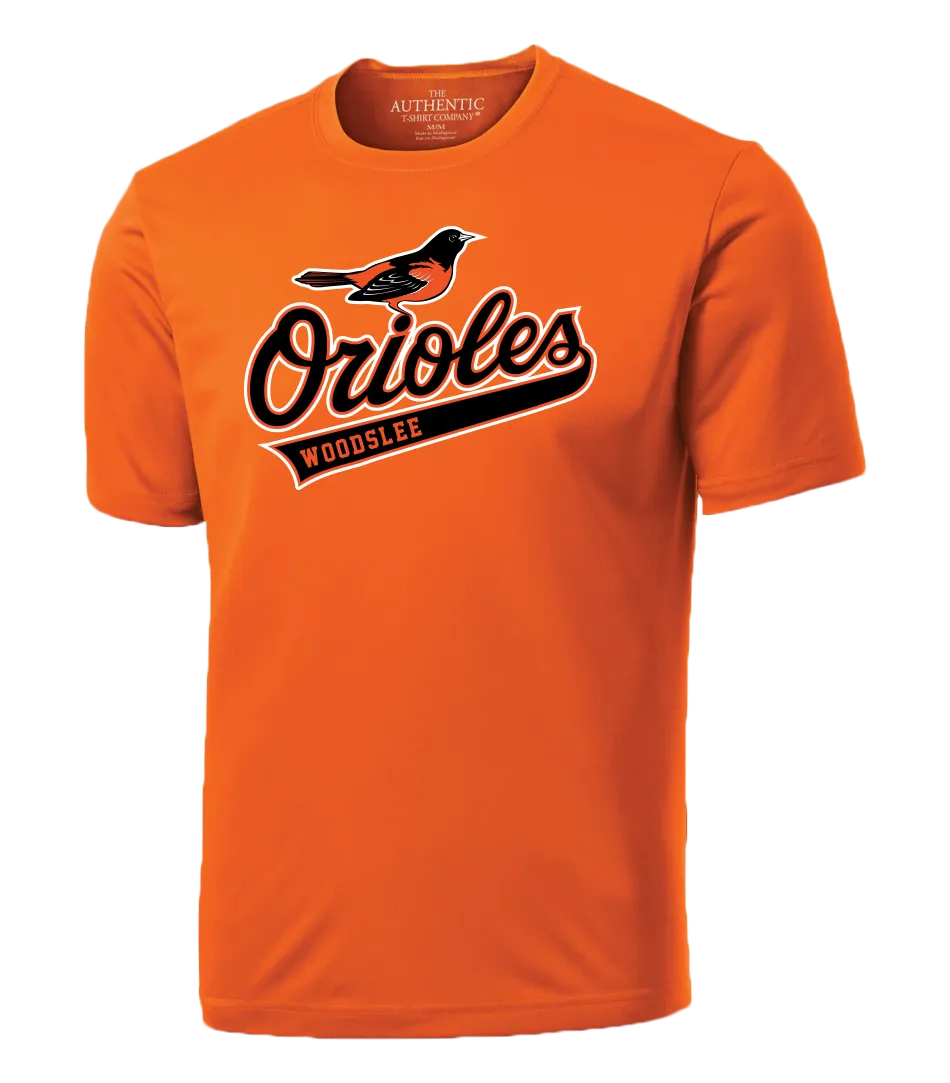 Woodslee Orioles Youth Dri-Fit T-Shirt with Printed Logo