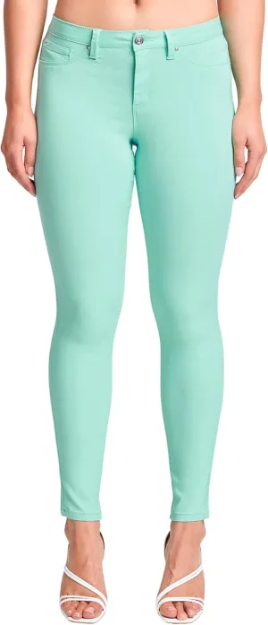 YMI Women's Hyperstretch Mid-Rise Skinny Jeans